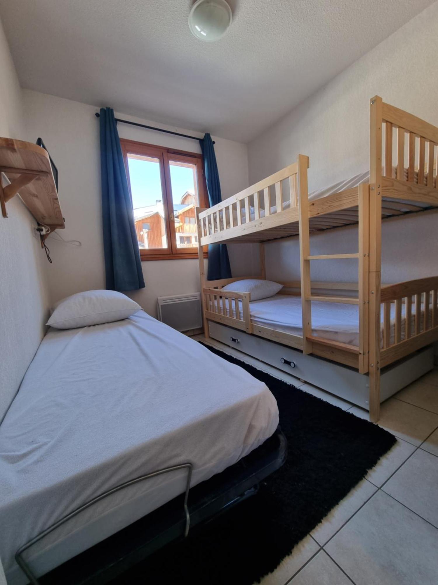 Appartement T2-5 couchages L'écrin des Orres 1800 Les Orres Esterno foto