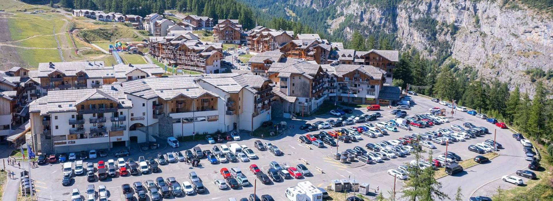Appartement T2-5 couchages L'écrin des Orres 1800 Les Orres Esterno foto